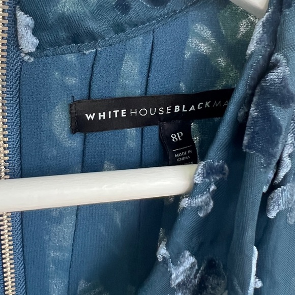 NWOT White House Black Market Salma Velvet Burnout Shell M Petite Size Sold Out - Picture 9 of 15
